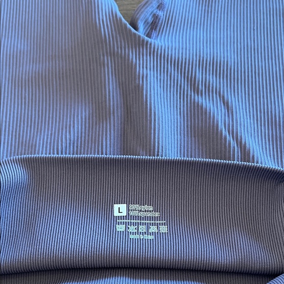 Women's Ribbed Leggings - Brown - Picture 2 of 5